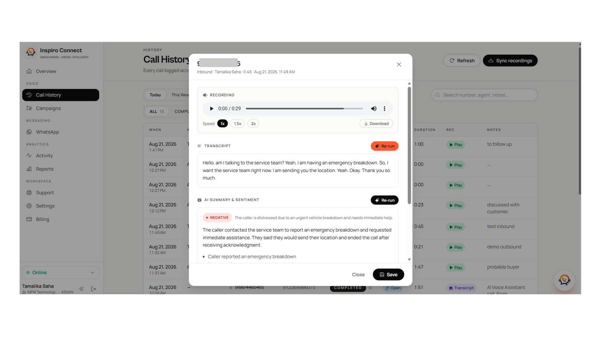 AI & Conversation Intelligence