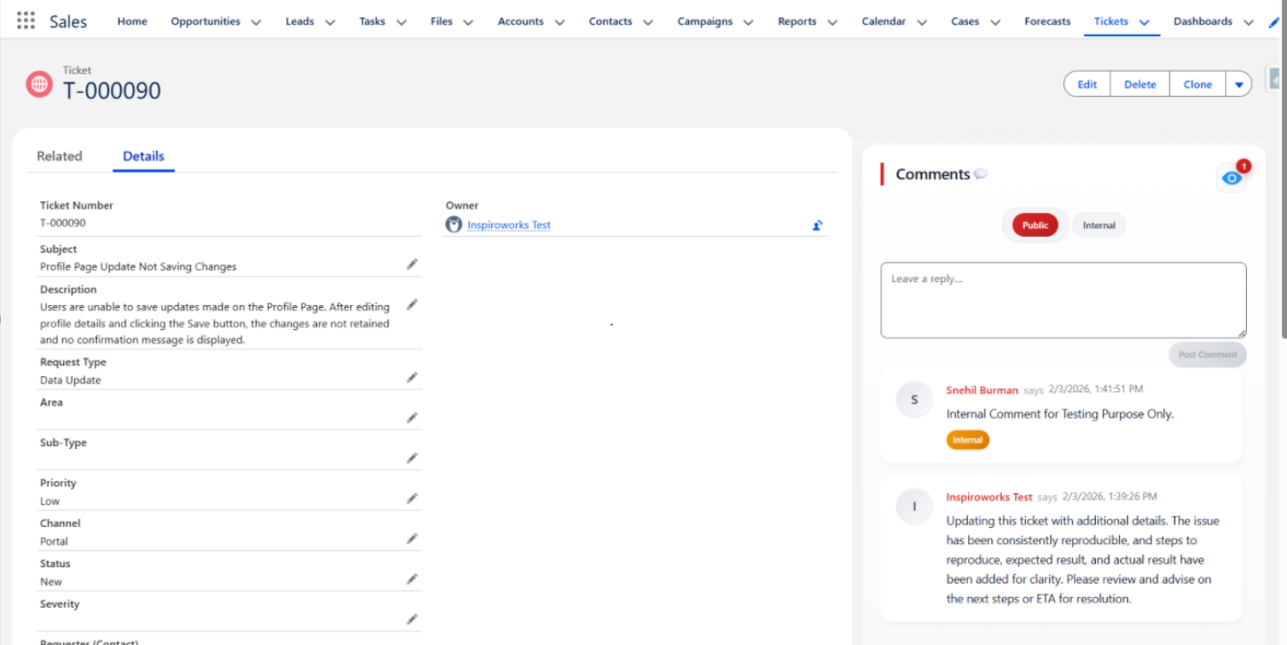 Service Portal