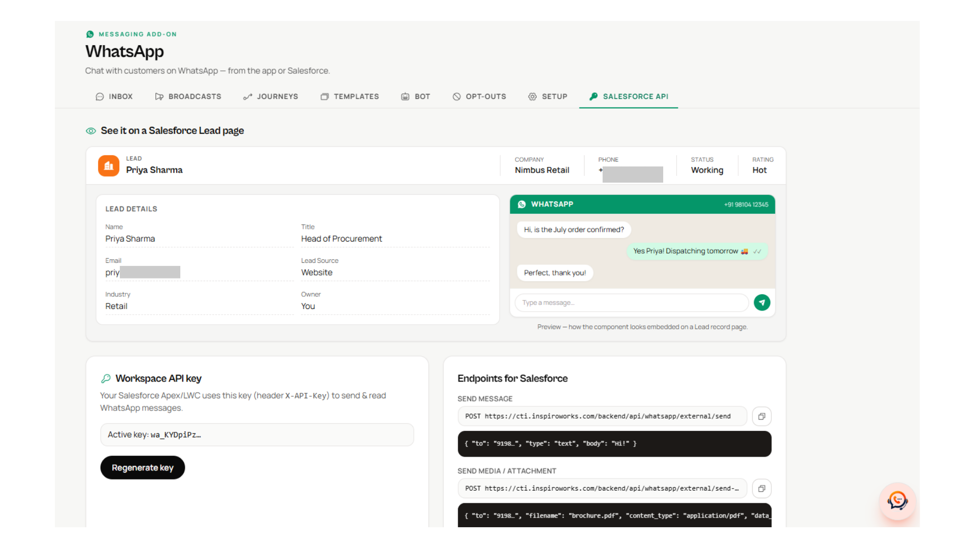 Salesforce Integration