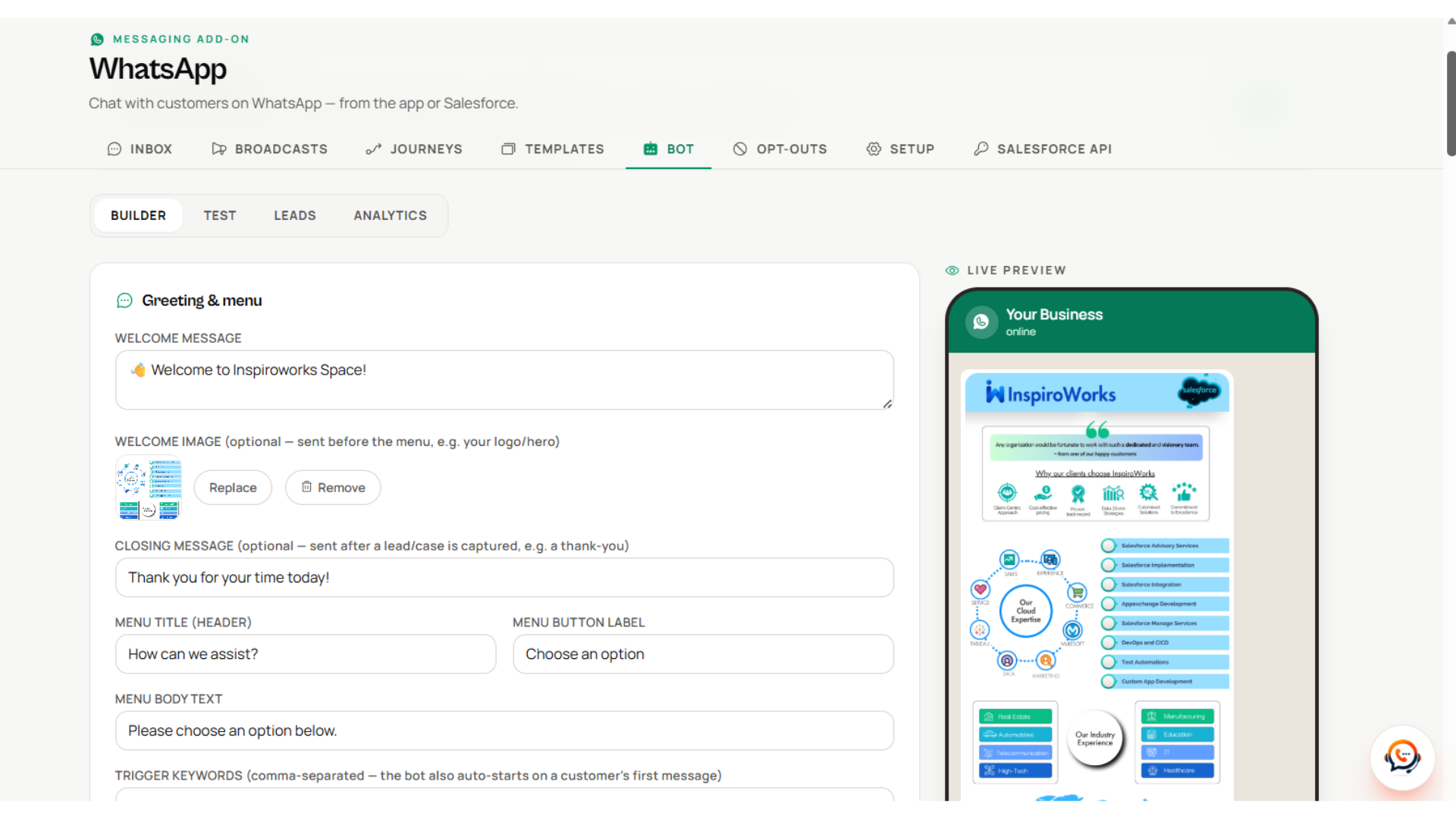 WhatsApp Bot & Automation