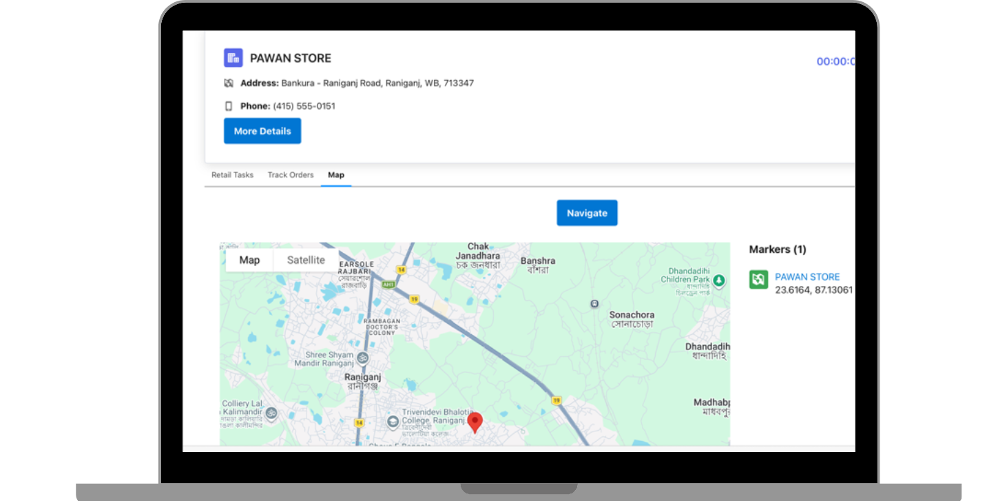 Inspiro Projects dashboard