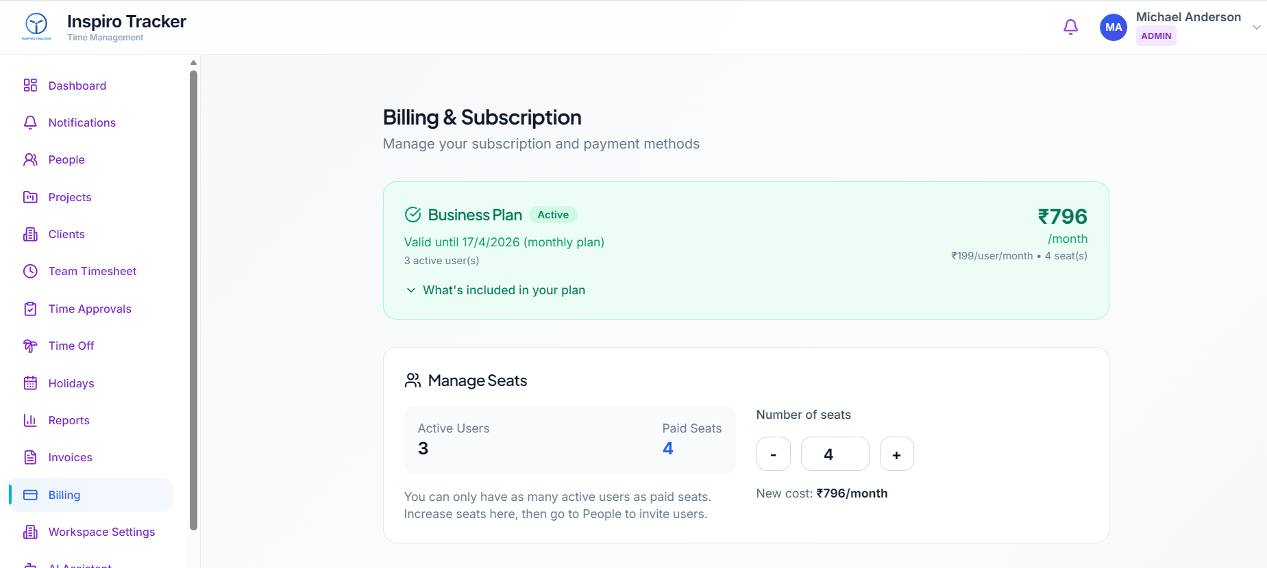 Subscription & Billing