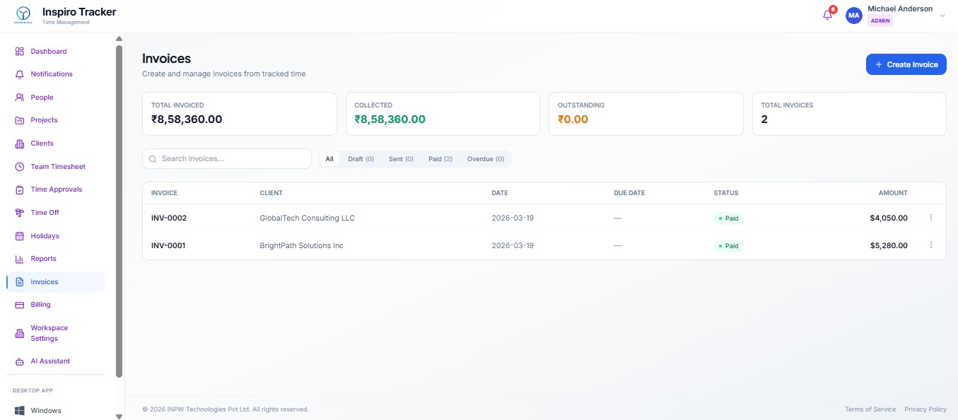 Multi-Currency Invoicing