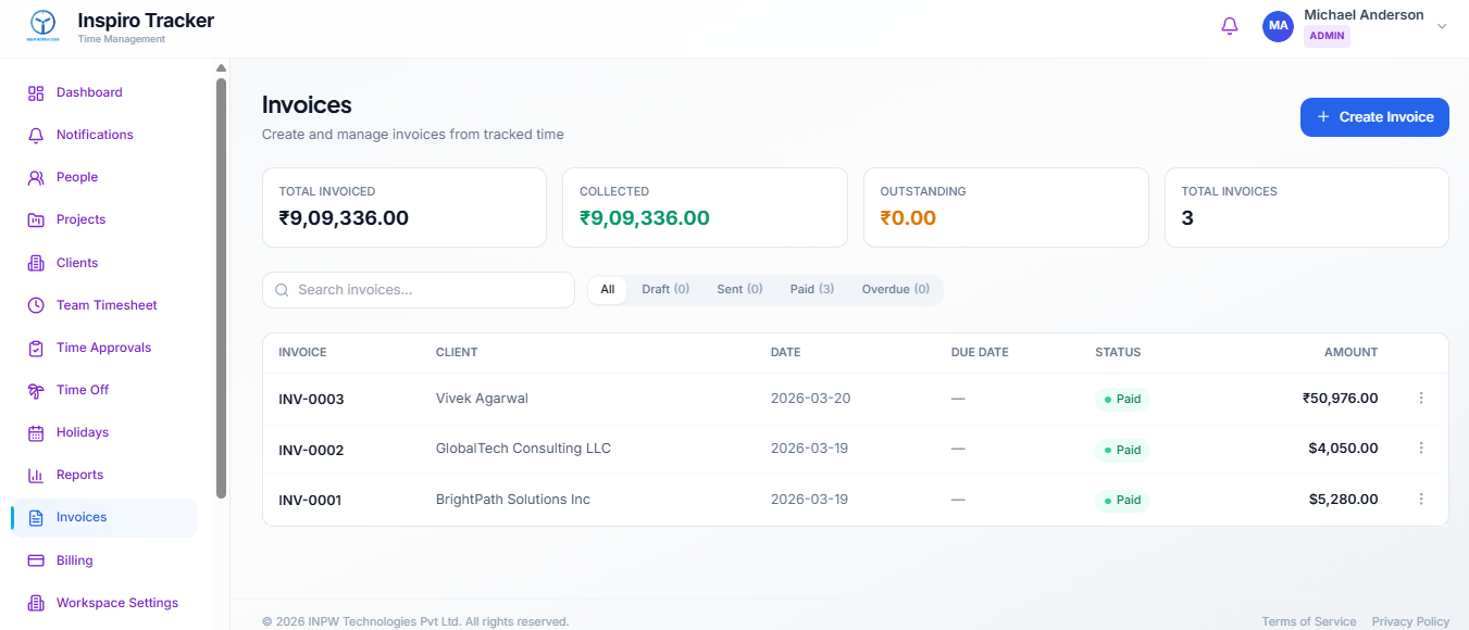 Multi-Currency Invoicing